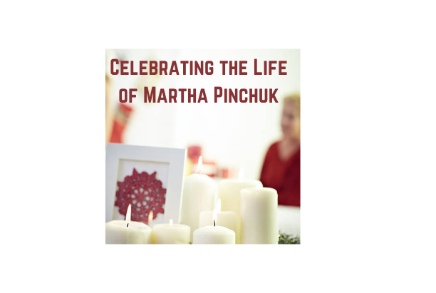 A scenic view of the garden Martha Pinchuk loved spending time in.