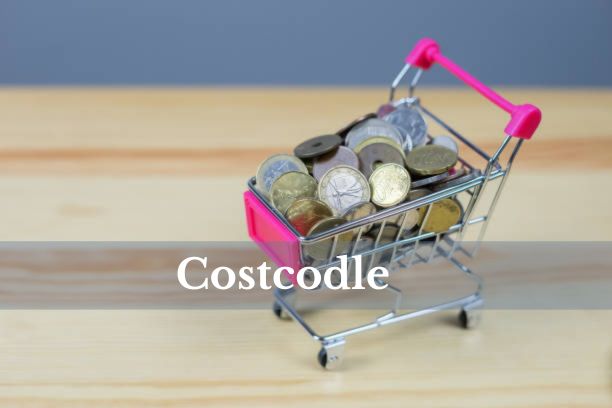 Costcodle online shopping interface with bulk discount offers.